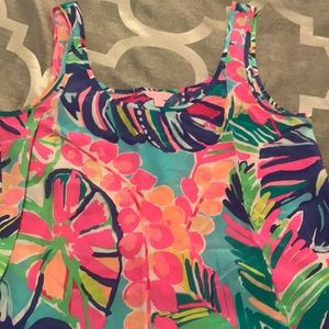 Lilly Pulitzer silk tank